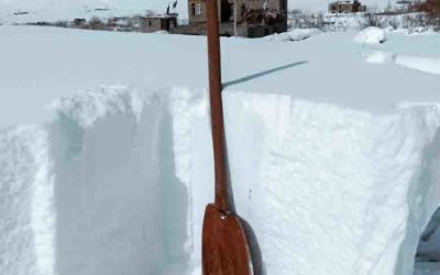 Heavy snow in Zanskar